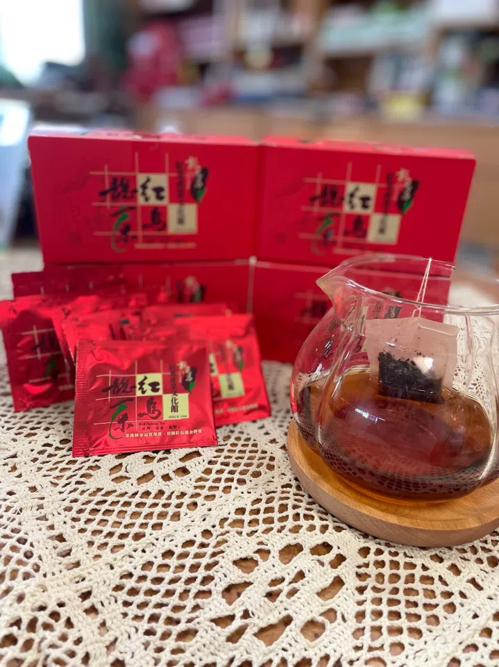 紅烏龍平面茶包